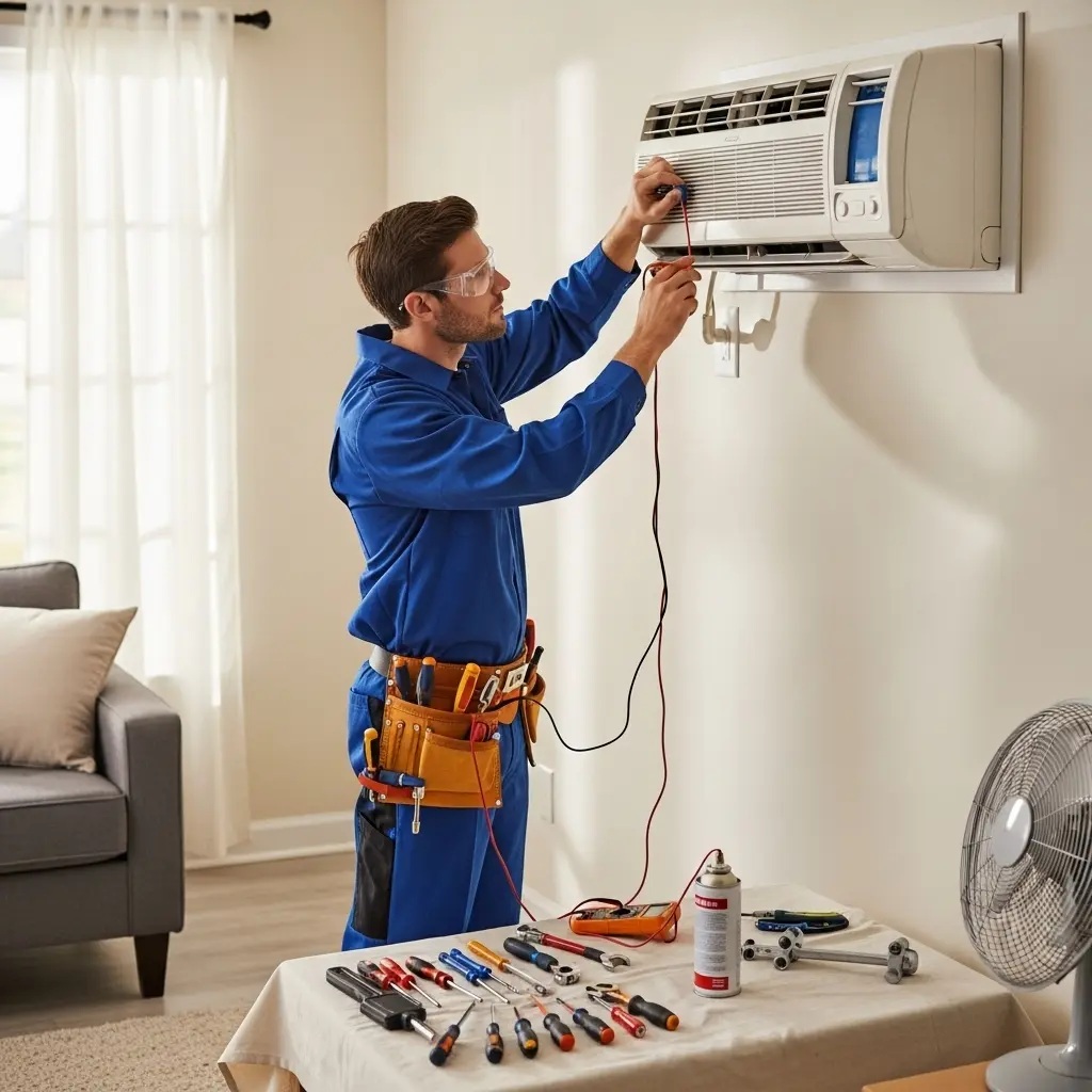 Büyükçekmece Çetintaş Çetintaş klima gaz dolumu ve bakım – Enerji verimliliği artırıldı. - Teknik servis örneği
